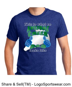 Cheer Dad Shirt Design Zoom